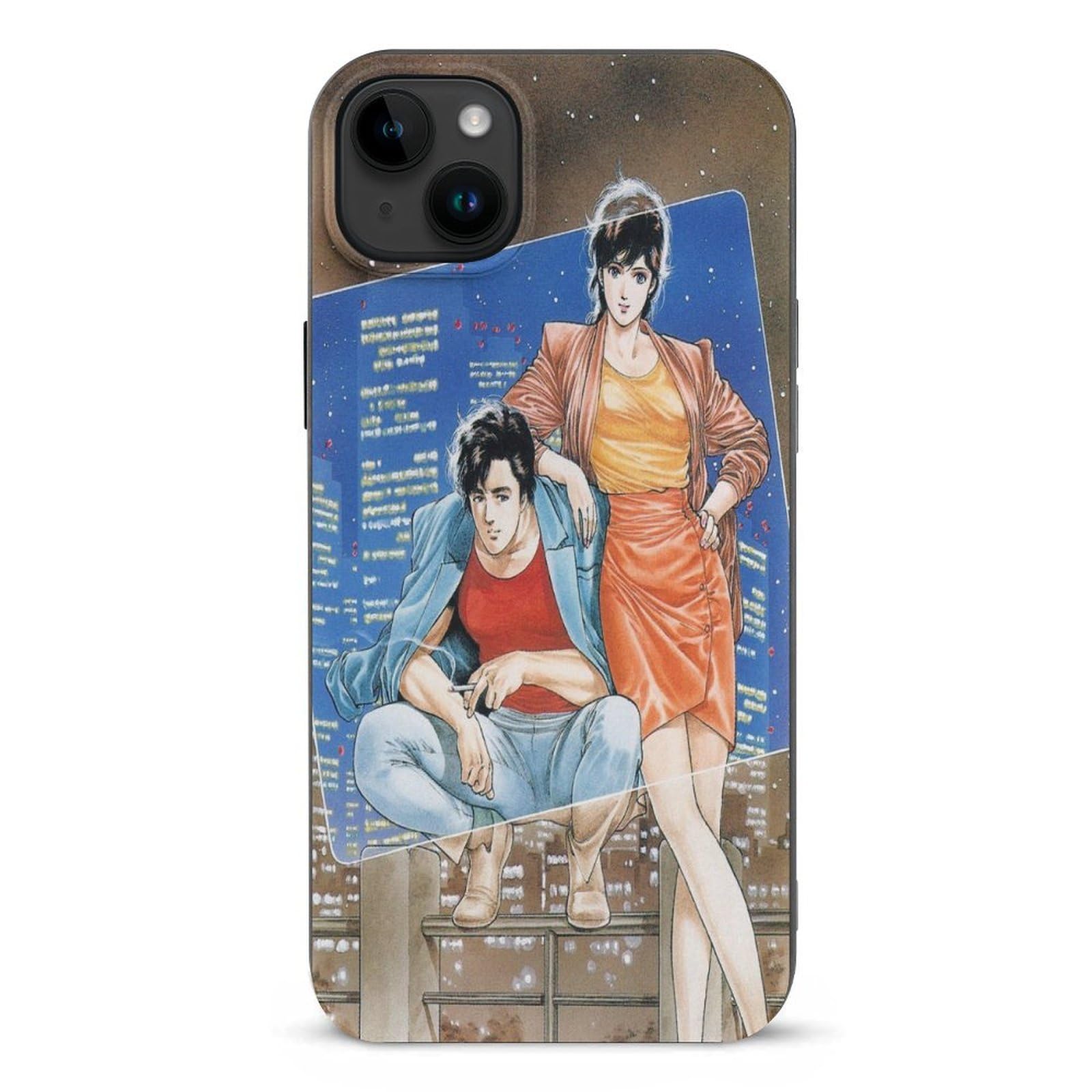 Amazon.co.jp: シティーハンター 天使の涙iPhone 15 用 ケース 可愛い